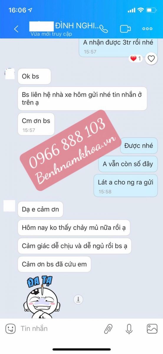 Phản hồi chữa bệnh lậu 2021-44 Phản hồi chữa bệnh lậu 2021-44